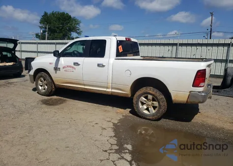 2018 Ram 1500 Slt из США, поврежденный, VIN 1C6RR7GG7JS300656